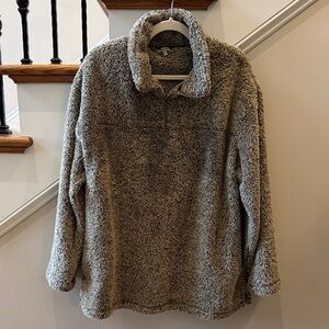 JODIFL Sherpa Fleece Half Zip Pullover – Size L